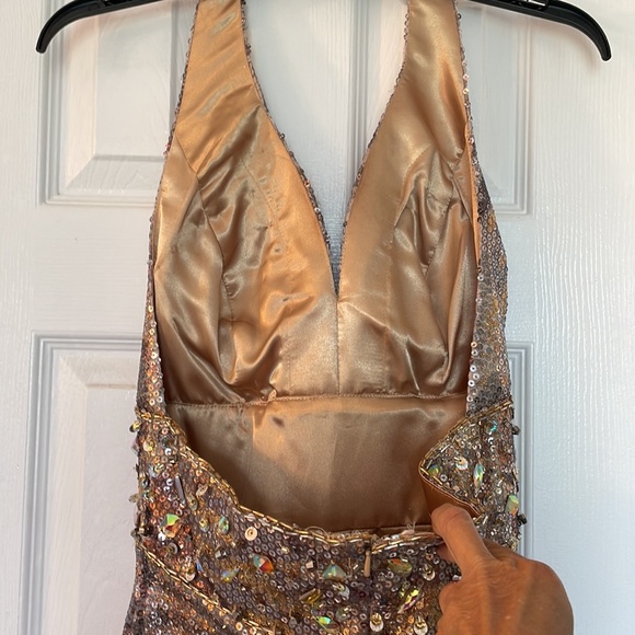 Beautiful MAC Duggal GOWN 12 new - Picture 8 of 9